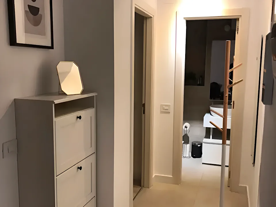 Hol apartament vanzare Sector 1 Bucuresti cu dulap si oglinda
